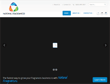 Tablet Screenshot of nationalfragrances.com